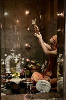 Jalabhisheka and Arati at HH Shrimat Parijnanashram Swamiji II Sannidhih (27 Sep 2024)